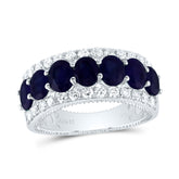 5/8CTW-DIA ANA M 3 CTW-OV-BS NAT GEM BAND